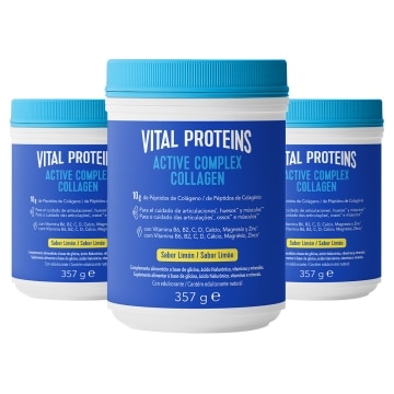 Pack Ahorro Vital Proteins - Active Complex Collagen Limón - 3x357 g