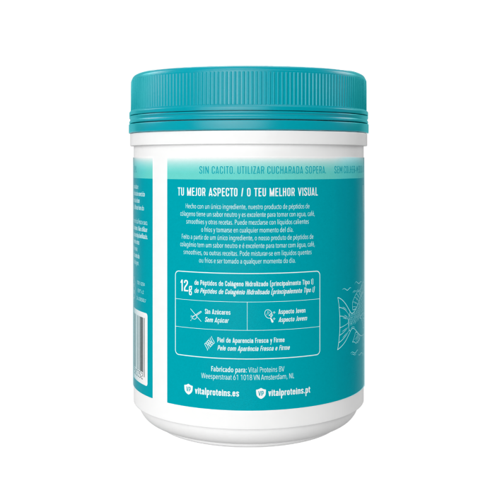 Pack Ahorro Péptidos de Colágeno 284g y Colágeno Marino sin sabor 221g 