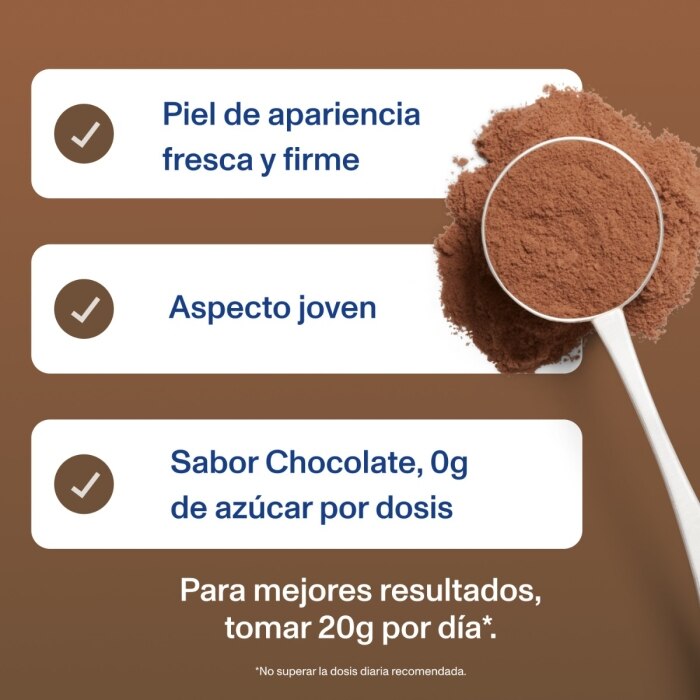 Péptidos de colágeno sabor chocolate - 297g