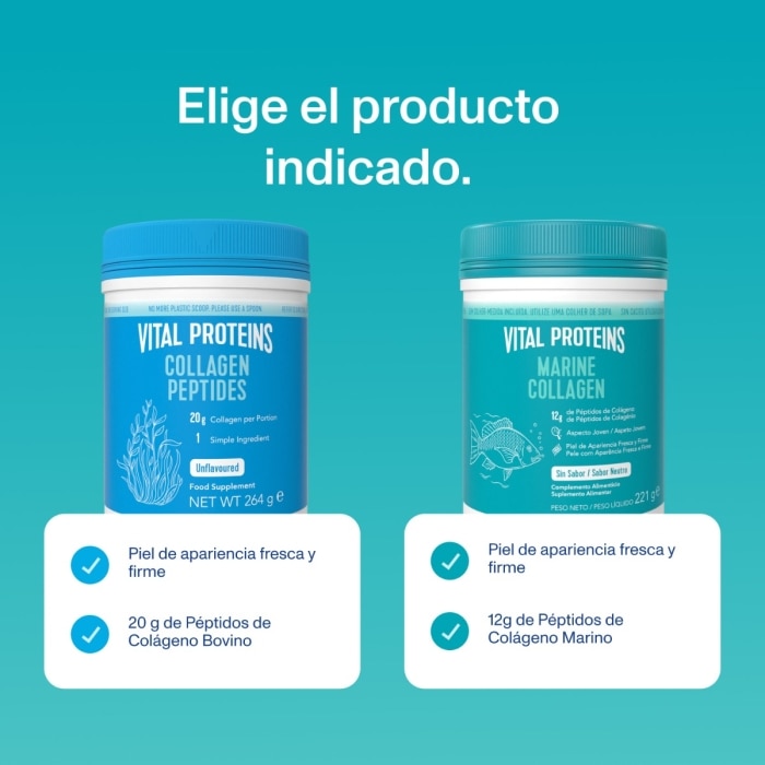 Péptidos de colágeno Marino neutro - 221g